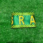 World Cup Brazil Flag Football Scarf Fringe Brazil Scarf