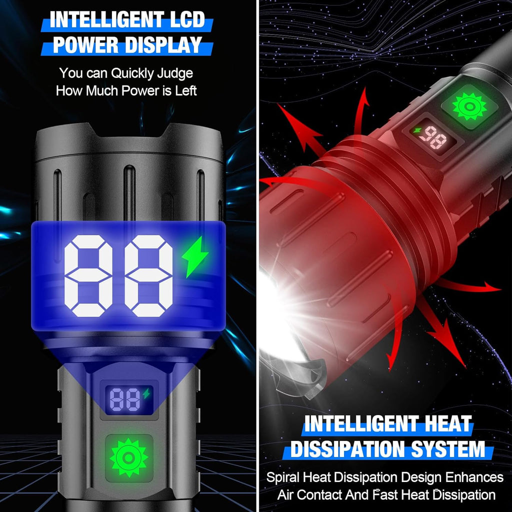 High Lumens Tactical LED Flashlight