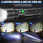 High Lumens Tactical LED Flashlight