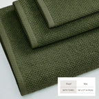 Cotton Textured Bath Towel Set - Acacia Collection