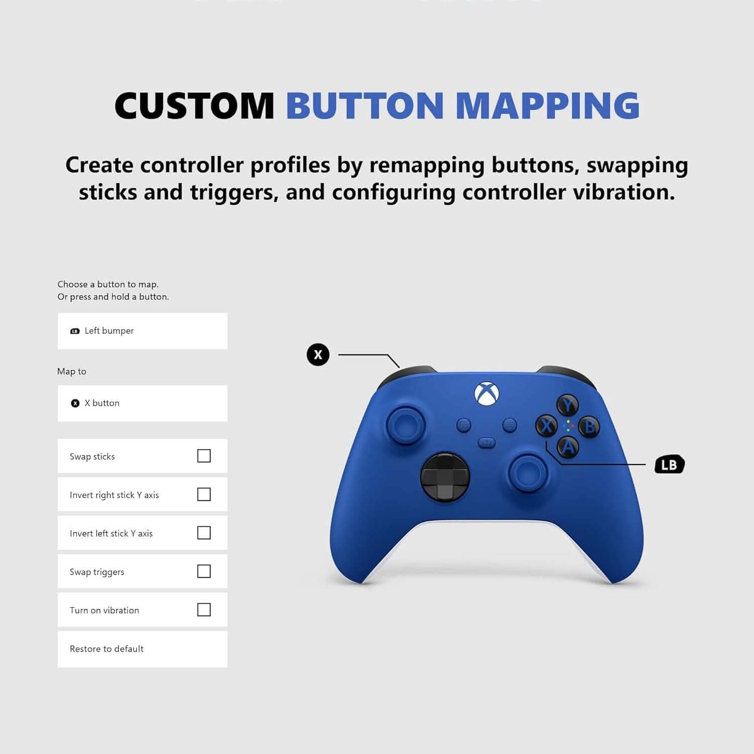 Xbox Core Wireless Gaming Controller  (Refurbished)