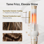 3-in-1 Automatic Rotating Curling Wand Set