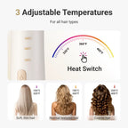 3-in-1 Automatic Rotating Curling Wand Set