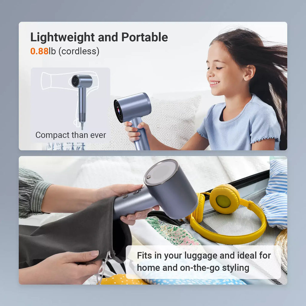 Negative-Ion High-Speed Hair Dryer