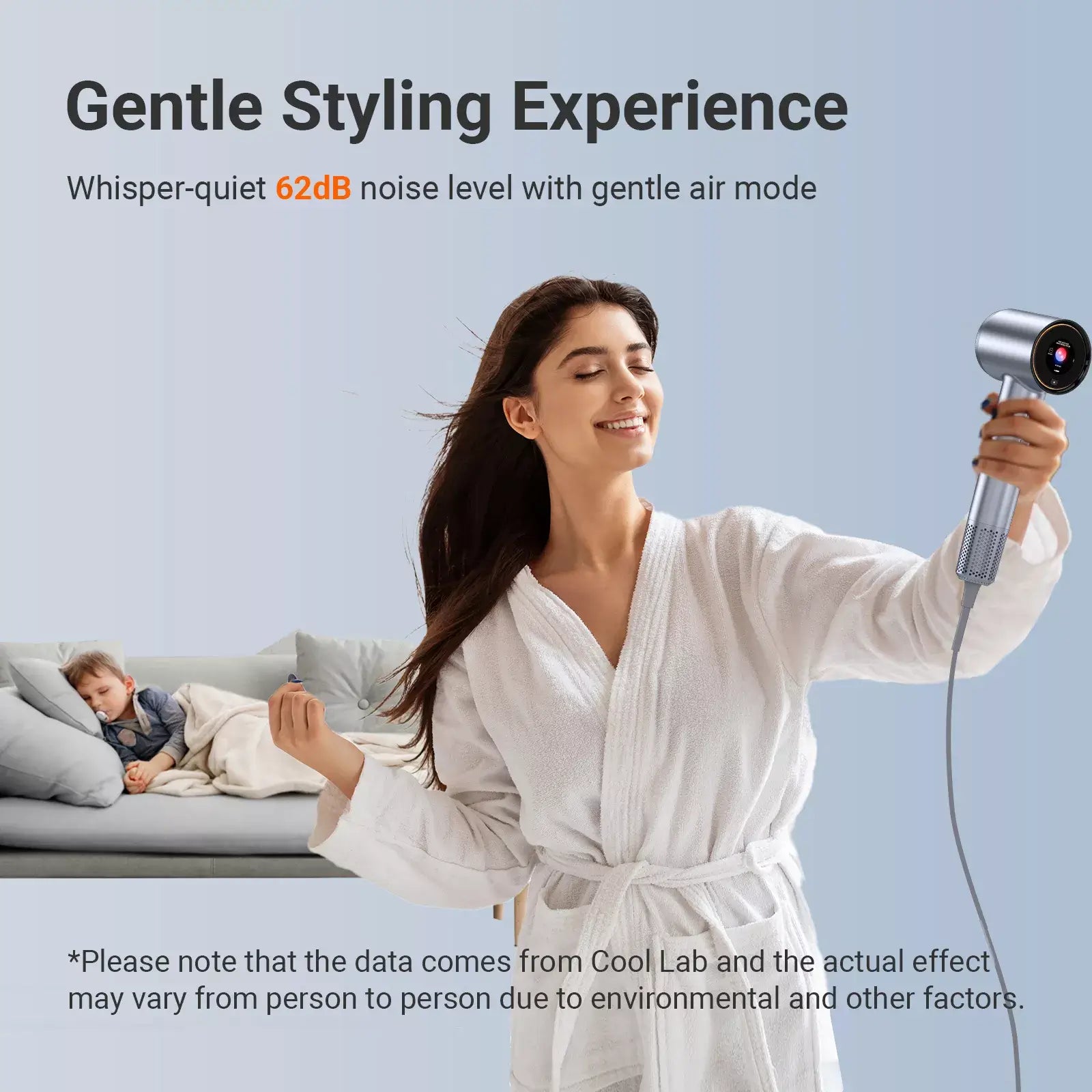 Negative-Ion High-Speed Hair Dryer