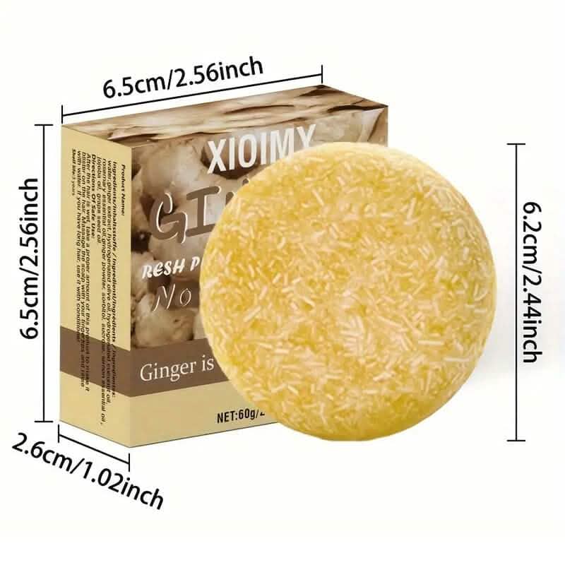 Xioimy Ginger Shampoo Bar 2.116oz