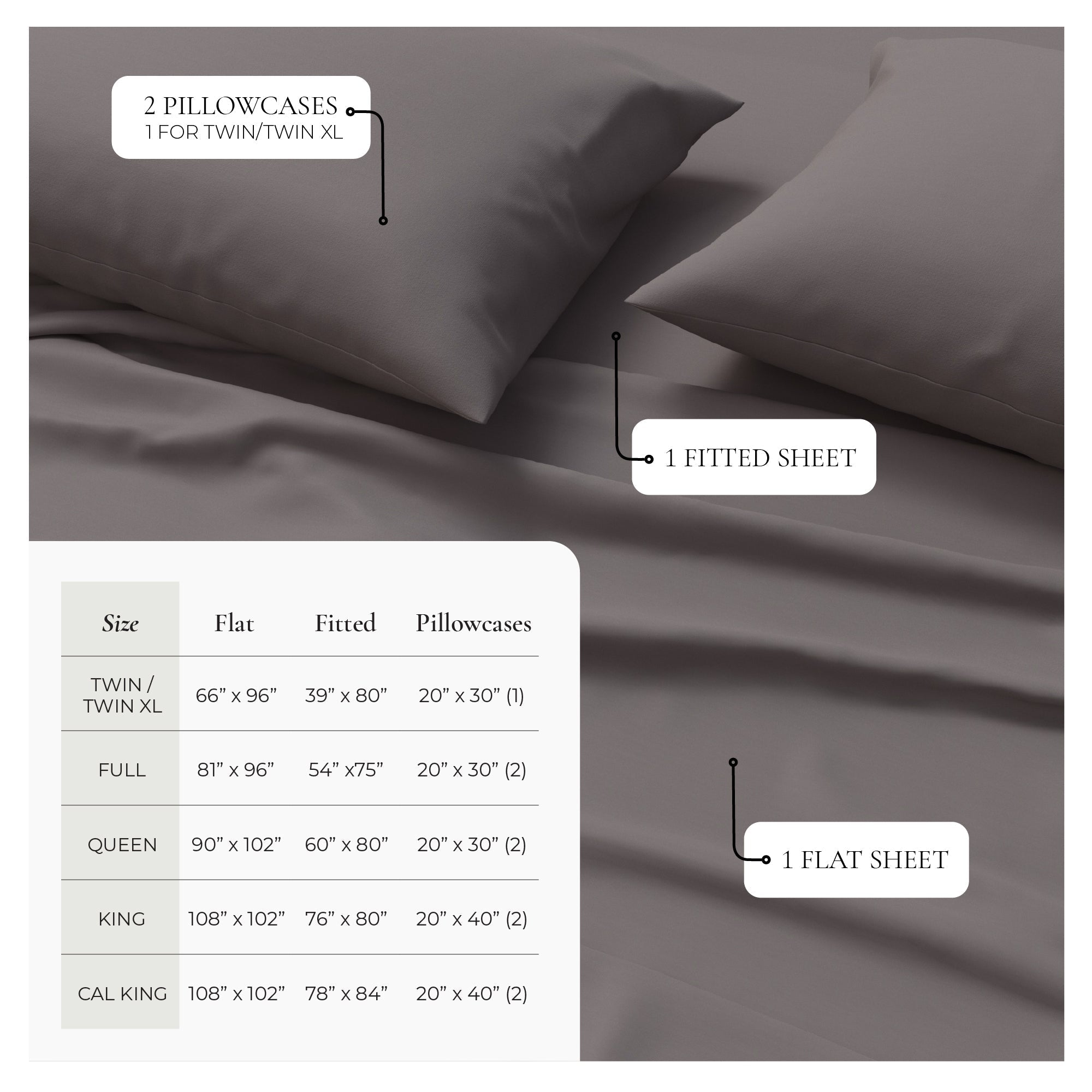 Viscose from Bamboo & Cotton Blend Jersey Knit Sheets