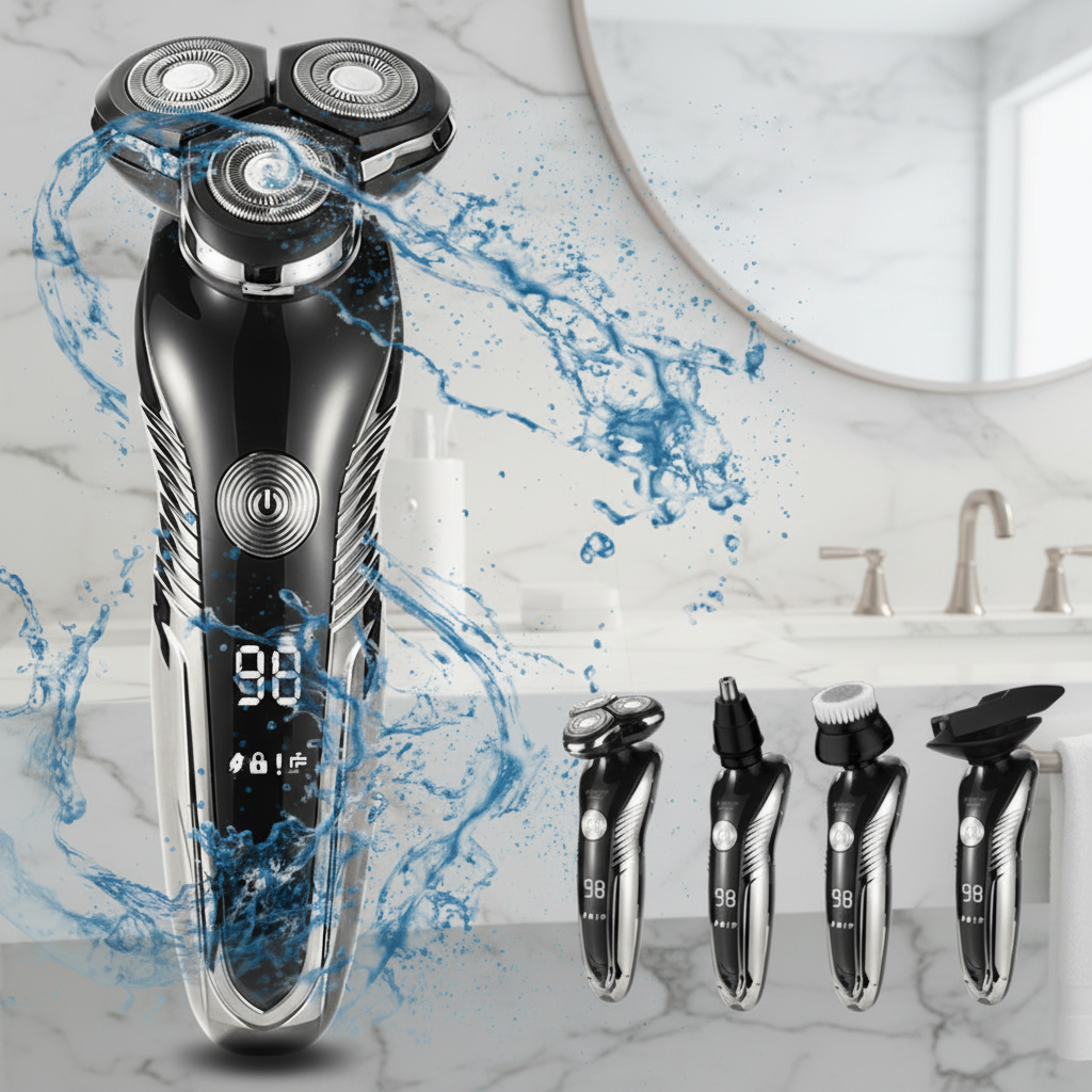 Z-Series Electric Shaver - Waterproof, Wet/Dry, Gentle Shave