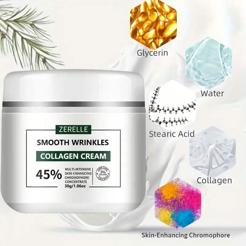 Zerelle Collagen Cream for Smooth Wrinkles 30g