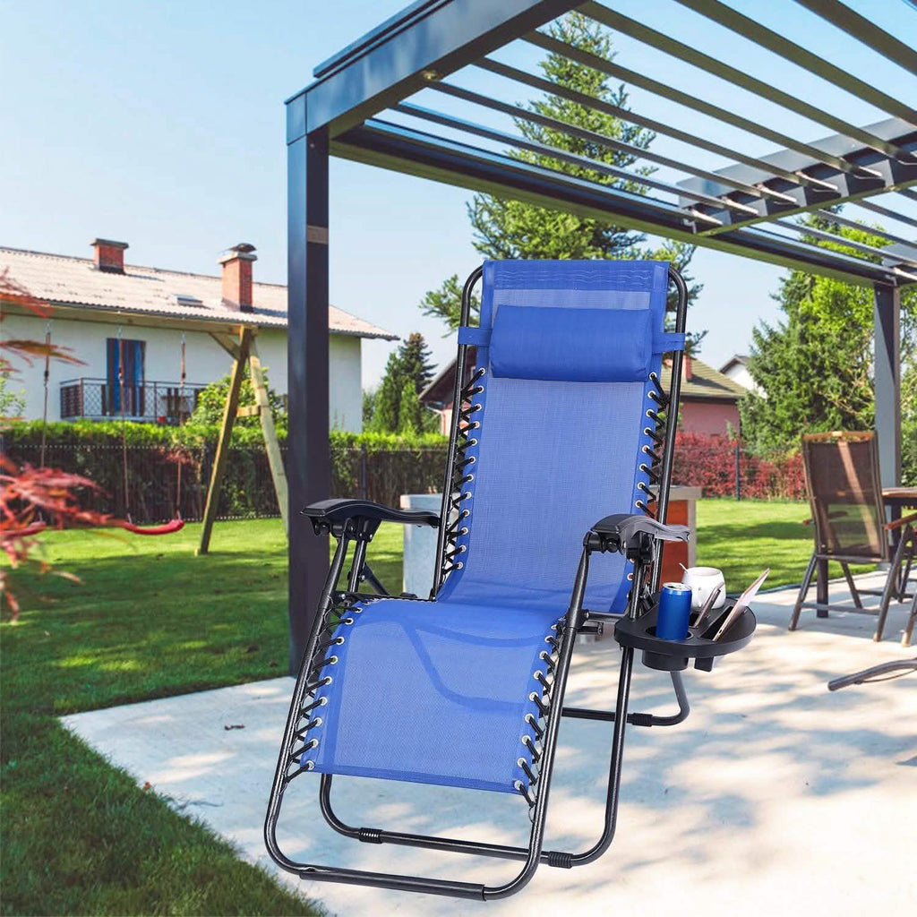 Zero Gravity Chair Cup Holder Clip On Side Tray