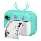 Zero Ink Selfie Camera 1080P HD Video Recorder with Dual Lens 3 Roll Print Papers