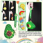 Zippered Pouch with Fidget Bubble Poppers and Bristles